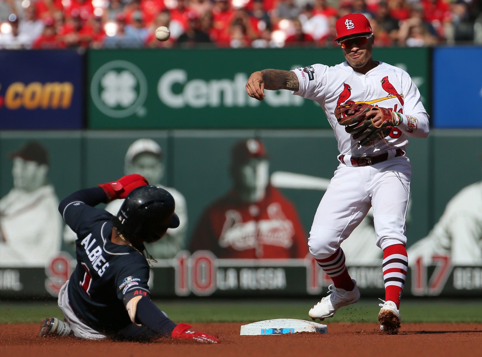 Atlanta Braves vs St. Louis Cardinals, Game 4 NLDS in St. Louis